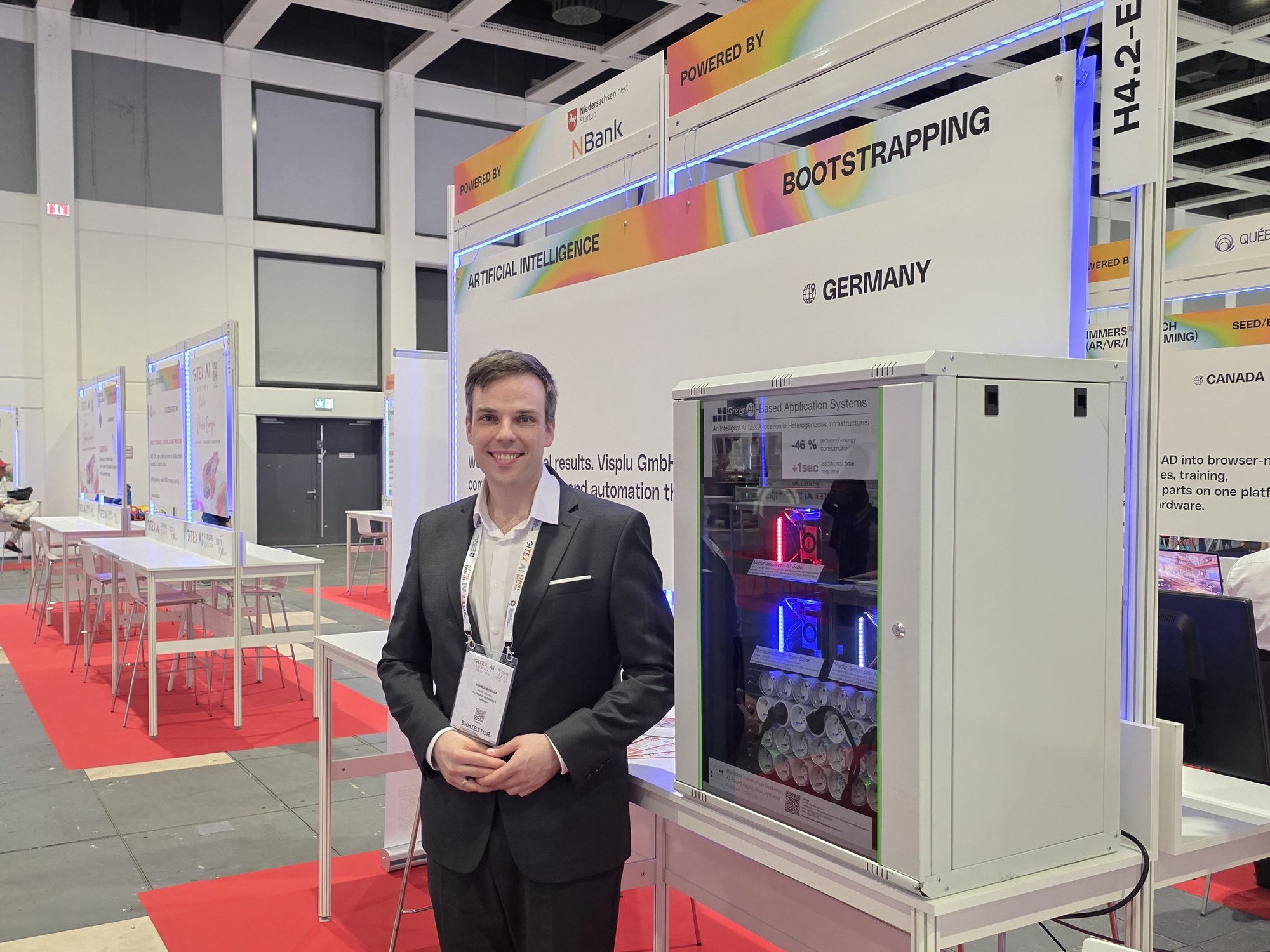 Junior Professorship at the Visplu booth H4.2-E10, GITEX AI Europe 2026